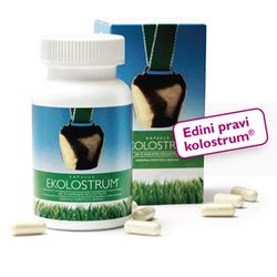 Ekolostrum kapsule, 120 kapsul