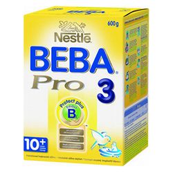 Beba 3 pro nadaljevalno mleko, 600 g